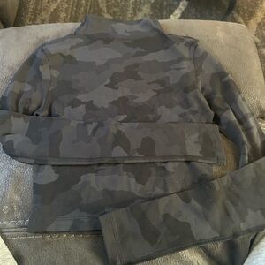 Lululemon cropped camo tank. Size 0
